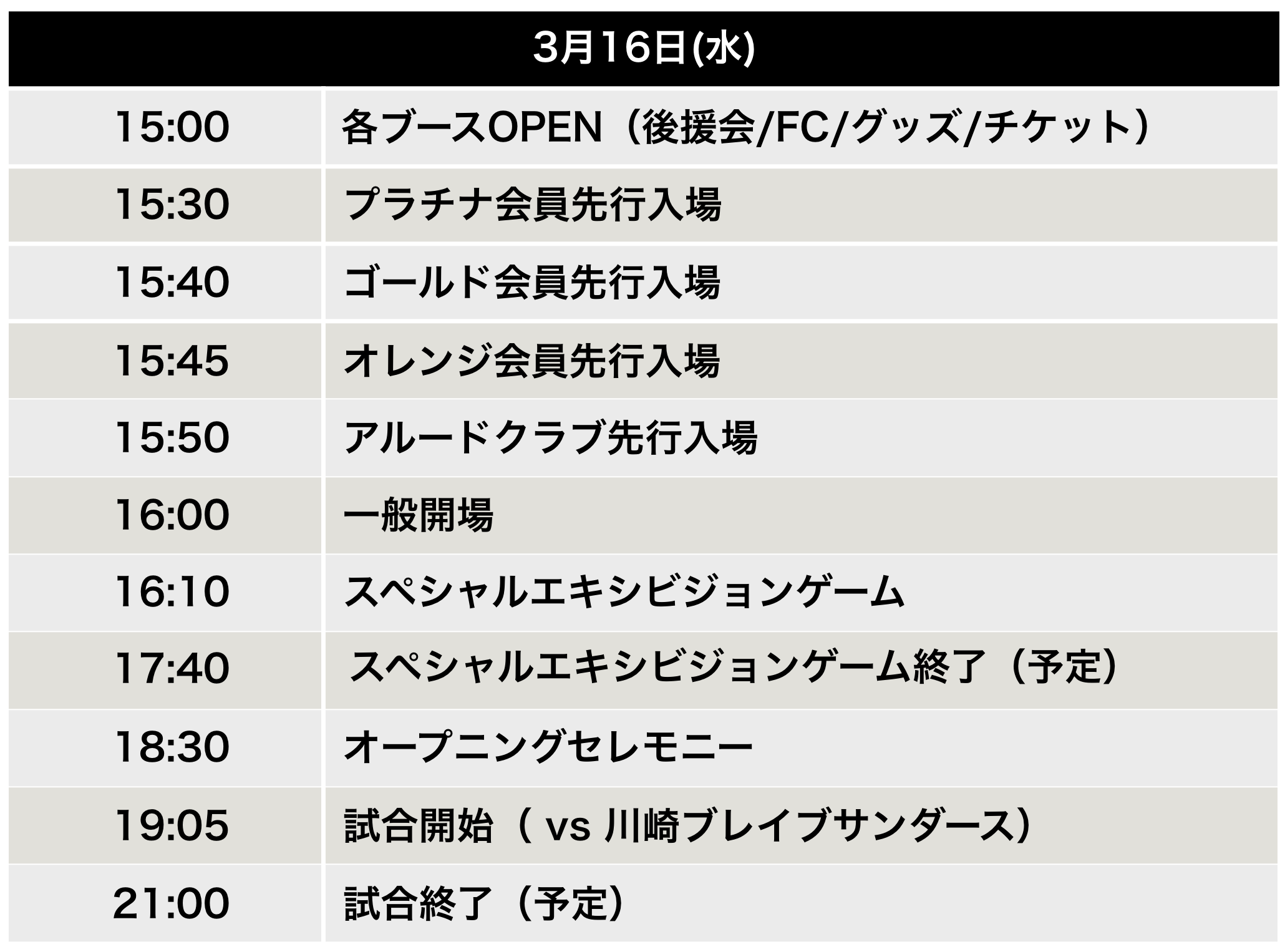 3/16 イベント情報】 vs 川崎ブレイブサンダース | 新潟アルビレックスBB